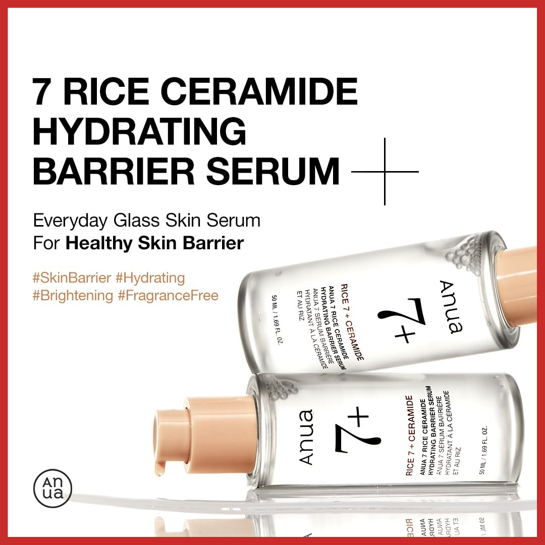 ANUA 7 Rice Ceramide Hydrating Barrier Serum 50ml