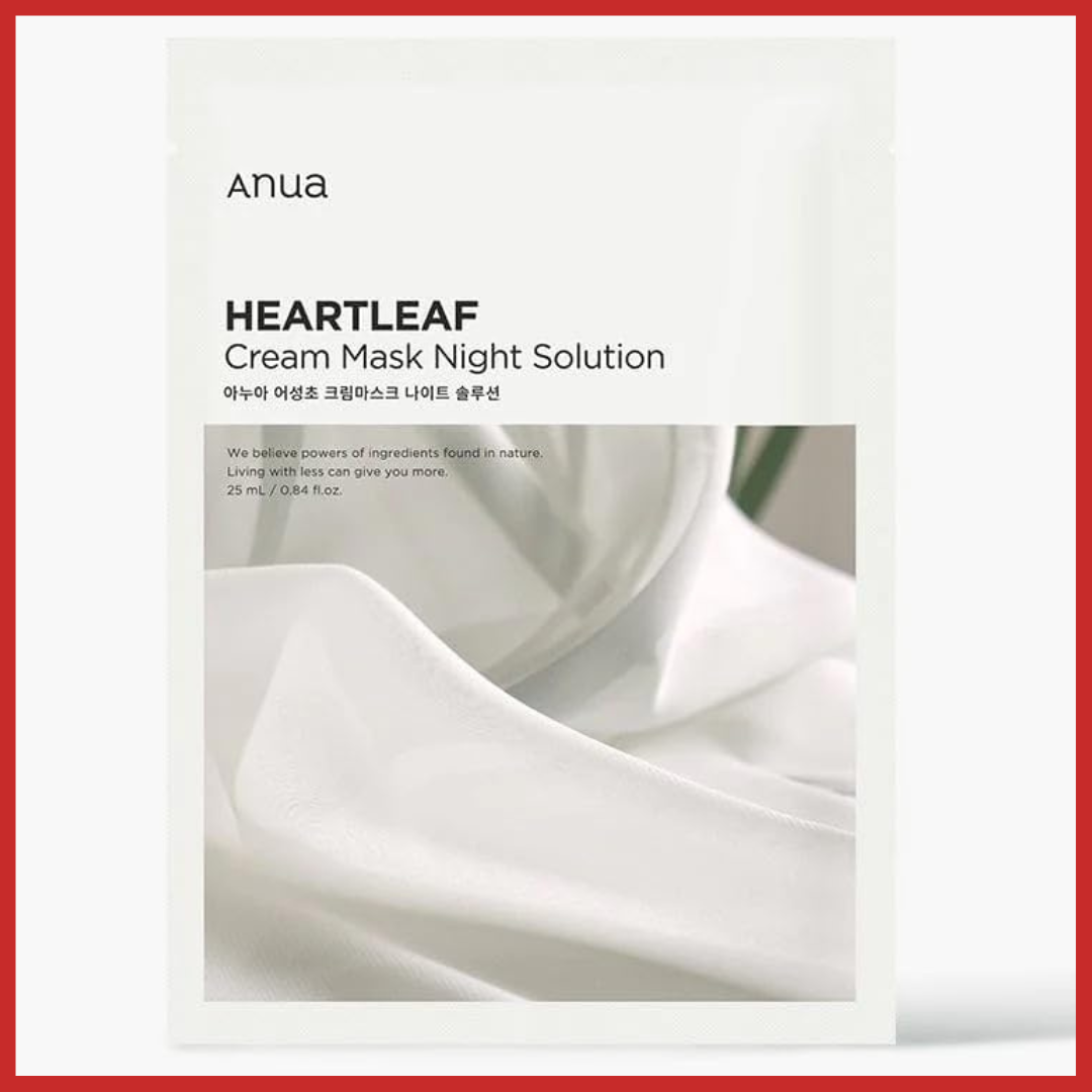 ANUA Heartleaf Cream Mask Night Solution 25ml