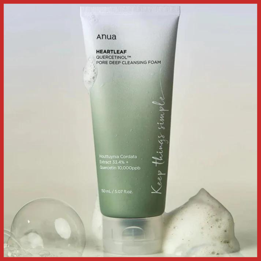 ANUA Heartleaf Quercetinol Pore Deep Cleansing Foam 150ml