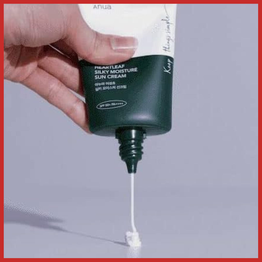 ANUA Heartleaf Silky Moisture Sun Cream 50ml