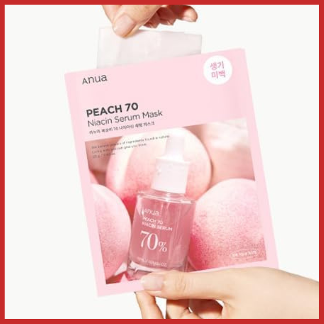 ANUA Peach 70 Niacin Serum Sheet Mask 25ml