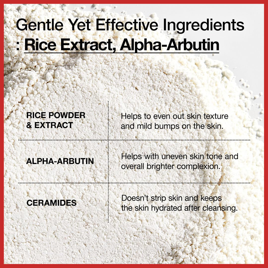 ANUA Rice Enzyme Brightening Cleansing Powder 40g