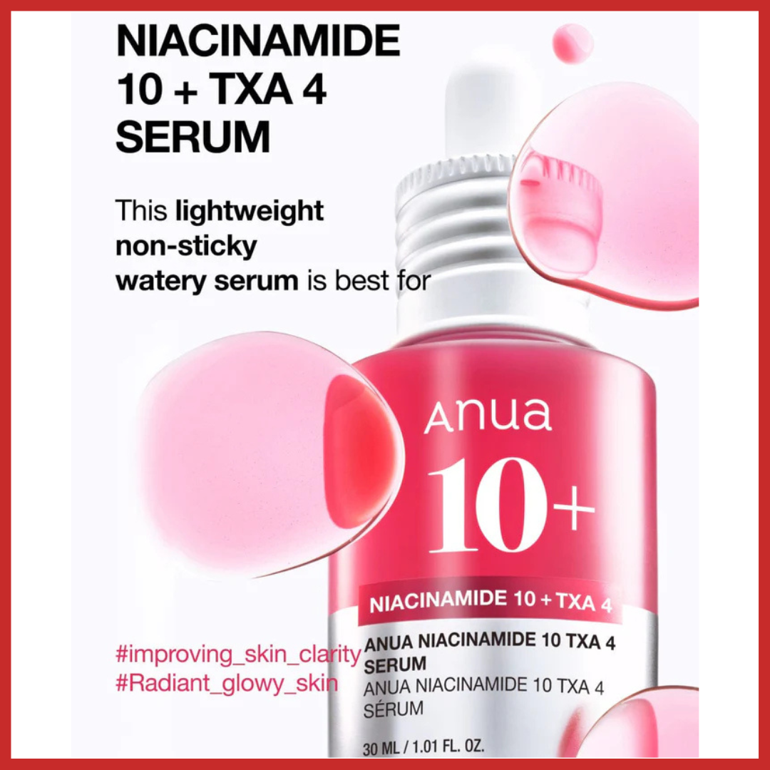 ANUA Niacinamide 10% + TXA 4% Dark Spot Correcting Serum 30ml