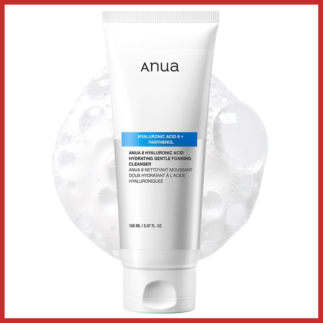 Anua 8 Hyaluronic Acid Hydrating Gentle Foaming Cleanser 150ml