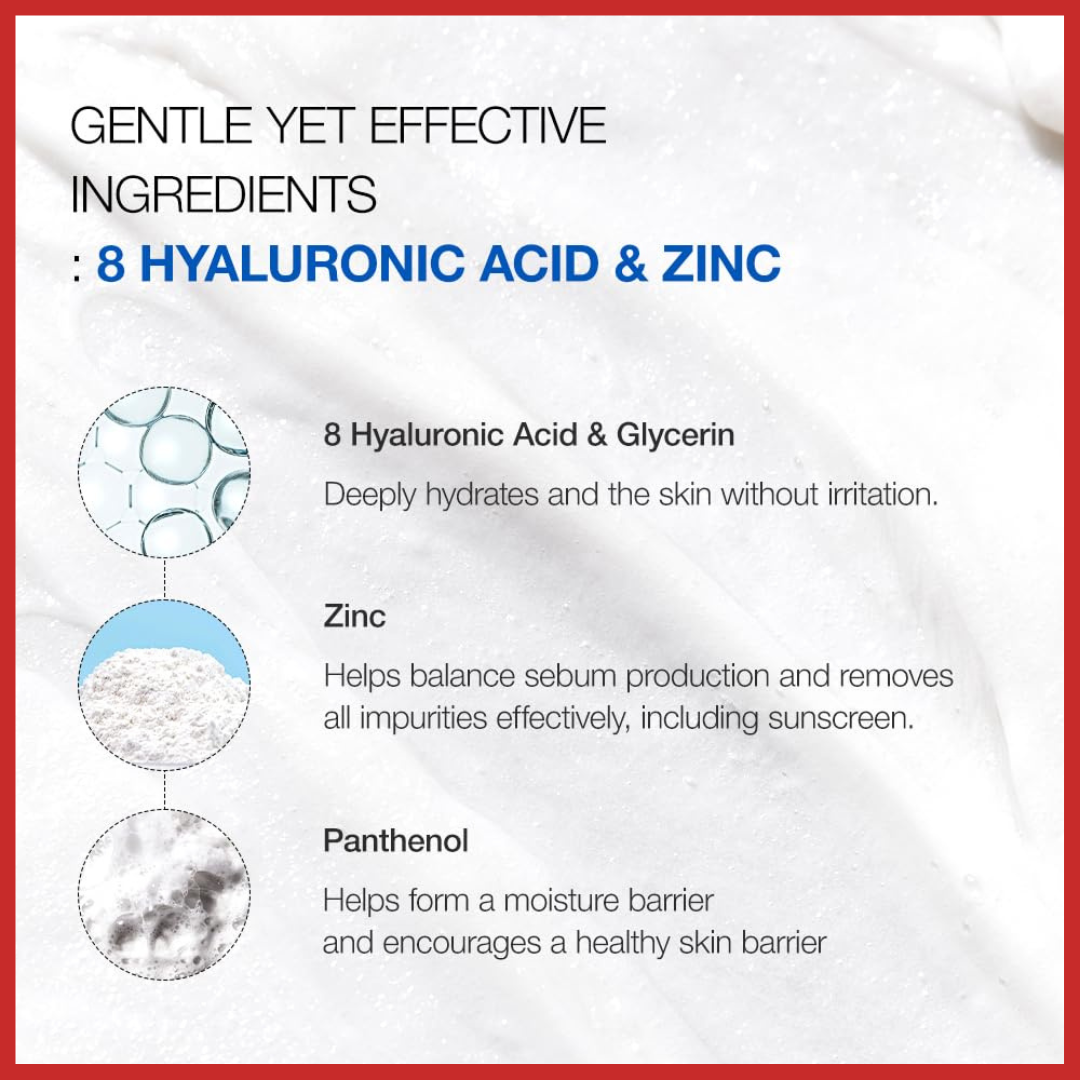 Anua 8 Hyaluronic Acid Hydrating Gentle Foaming Cleanser 150ml