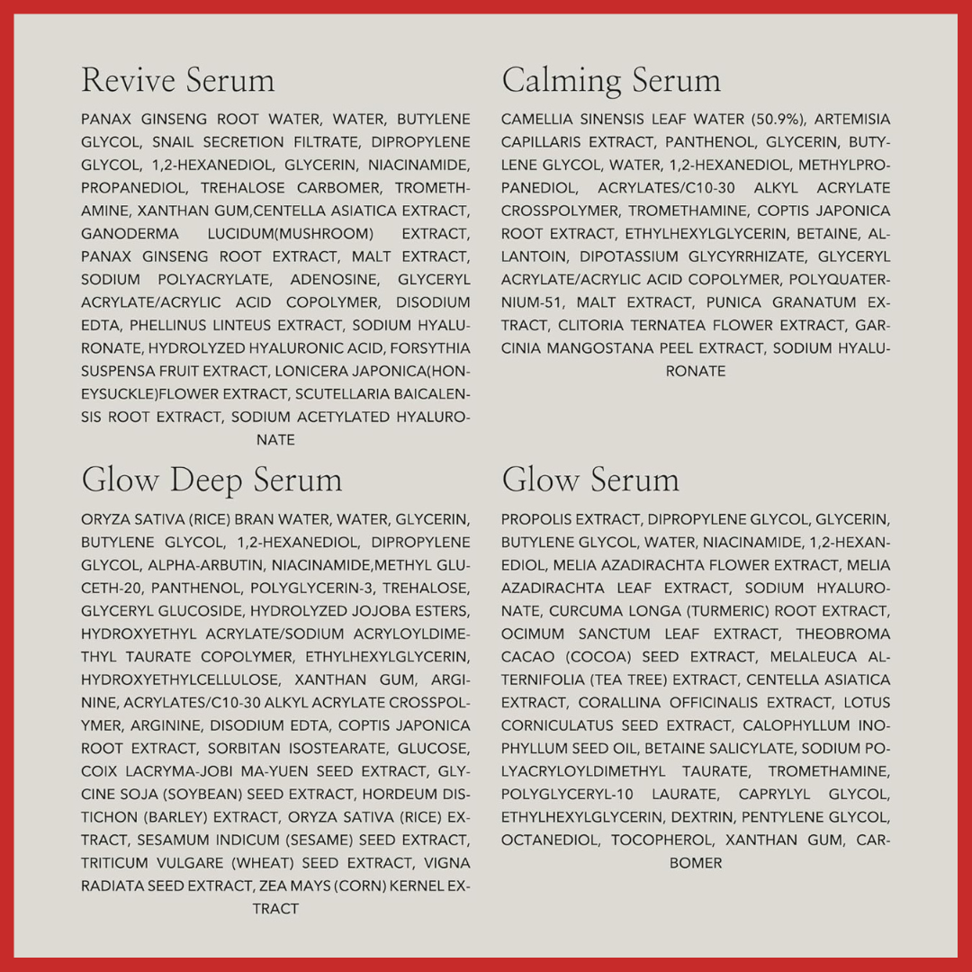 Beauty of Joseon Hanbang Serum Discovery Kit