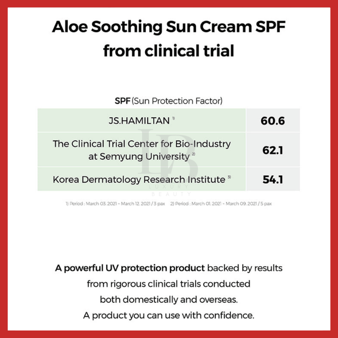COSRX Aloe Soothing Sun Cream SPF50+ PA+++ 50ML