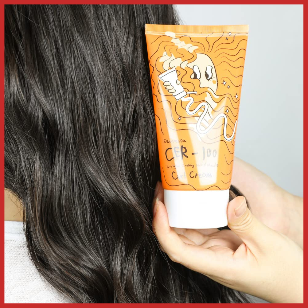 Elizavecca CER-100 Collagen Coating Hair A+ Muscle Curl Cream 120ml
