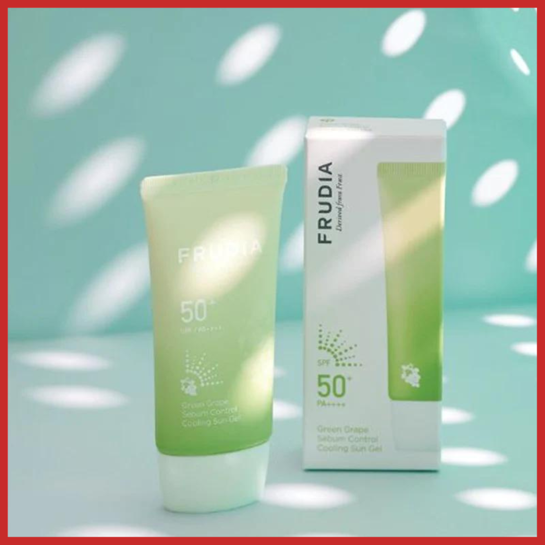 FRUDIA Green Grape Sebum Control Sun Gel 50g