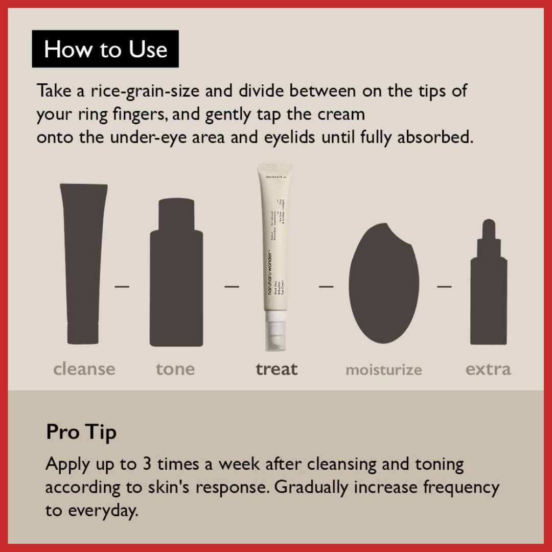 Haruharu WONDER Black Rice Bakuchiol Eye Cream 20ml