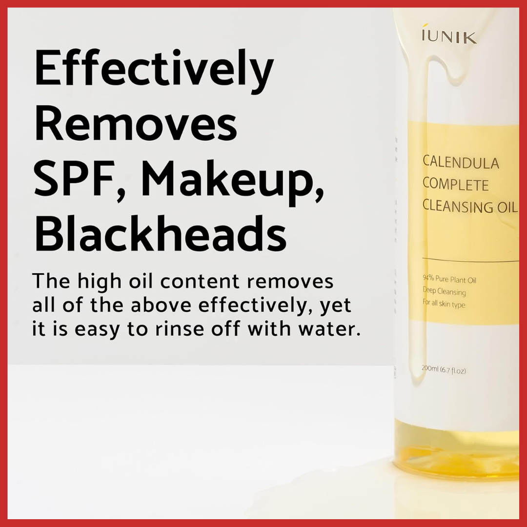 iUNIK Calendula Complete Cleansing Oil 200ml