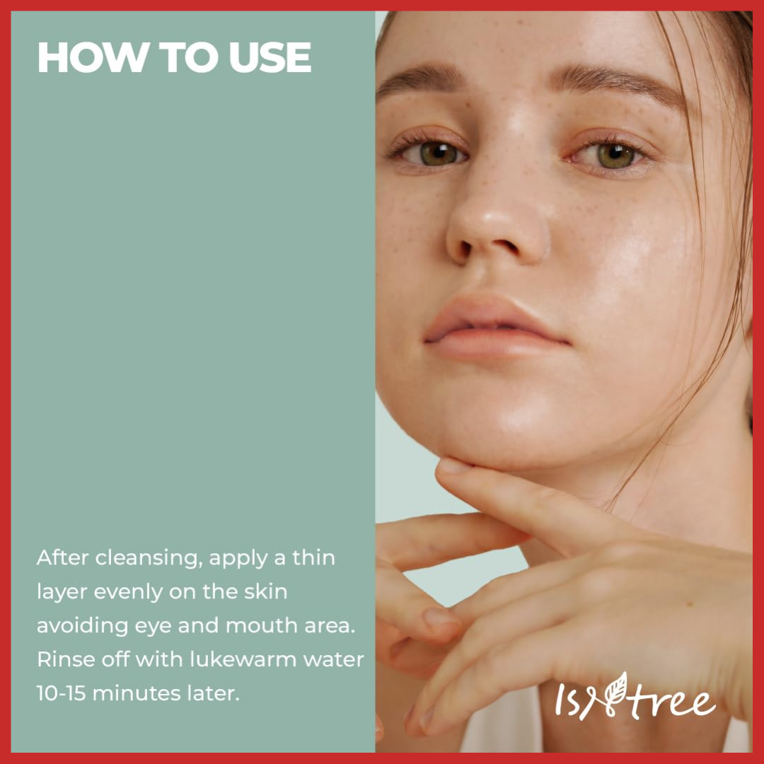 ISNTREE Mugwort Calming Clay Mask 100ml