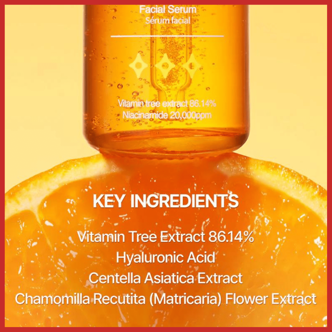 JUMISO All Day Vitamin Brightening & Balancing Facial Serum 30ml