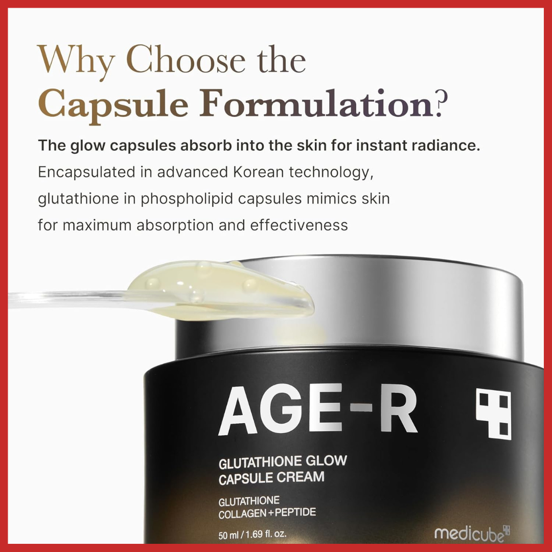 medicube AGE-R Glutathione Glow Capsule Cream 50ml