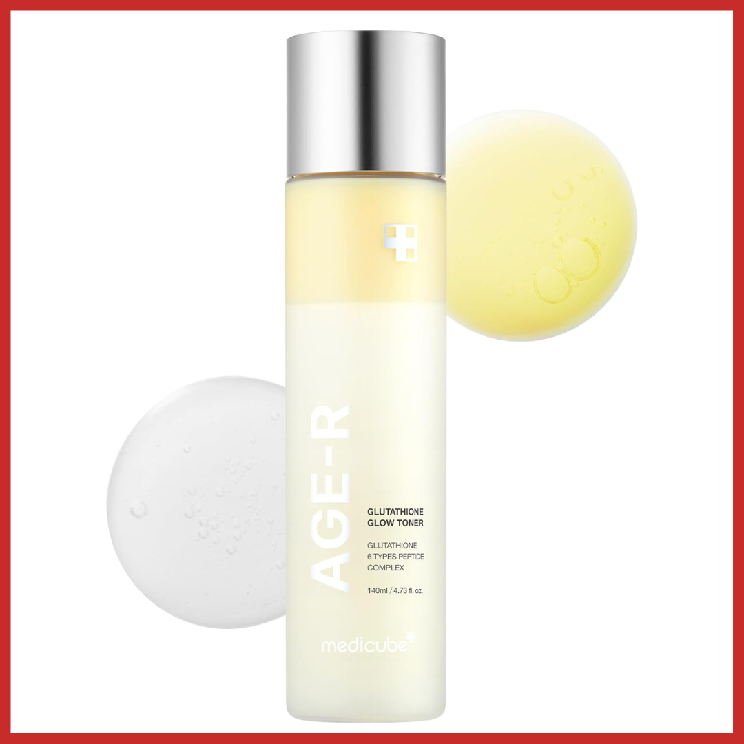 medicube AGE-R Glutathione Glow Toner 140ml