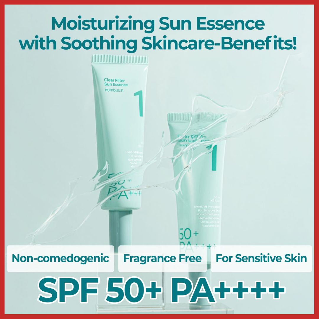 numbuzin No.1 Clear Filter Sun Essence 50ml SPF50+
