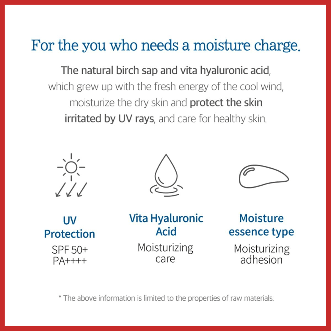 ROUND LAB Birch Juice Moisturizing Sun Cream 50ml