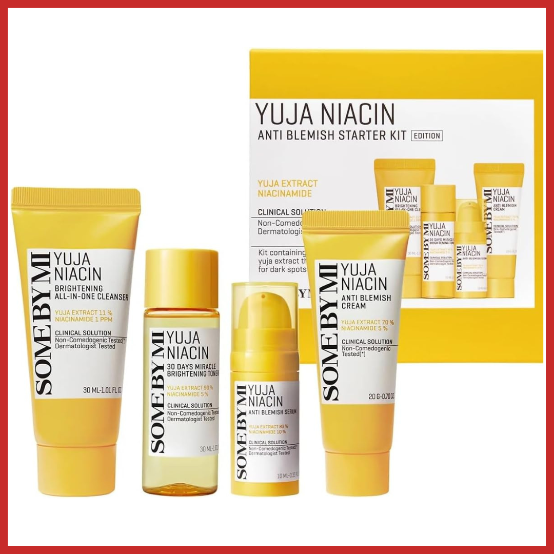 SOME BY MI Yuja Niacin 30 Days Anti Blemish Starter Kit (04 PCS)