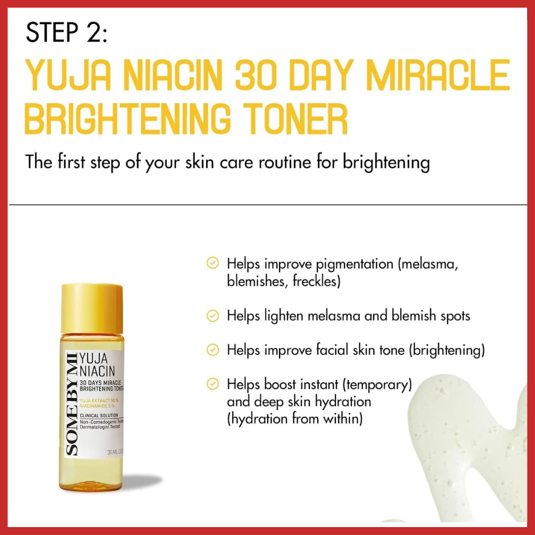 SOME BY MI Yuja Niacin 30 Days Anti Blemish Starter Kit (04 PCS)