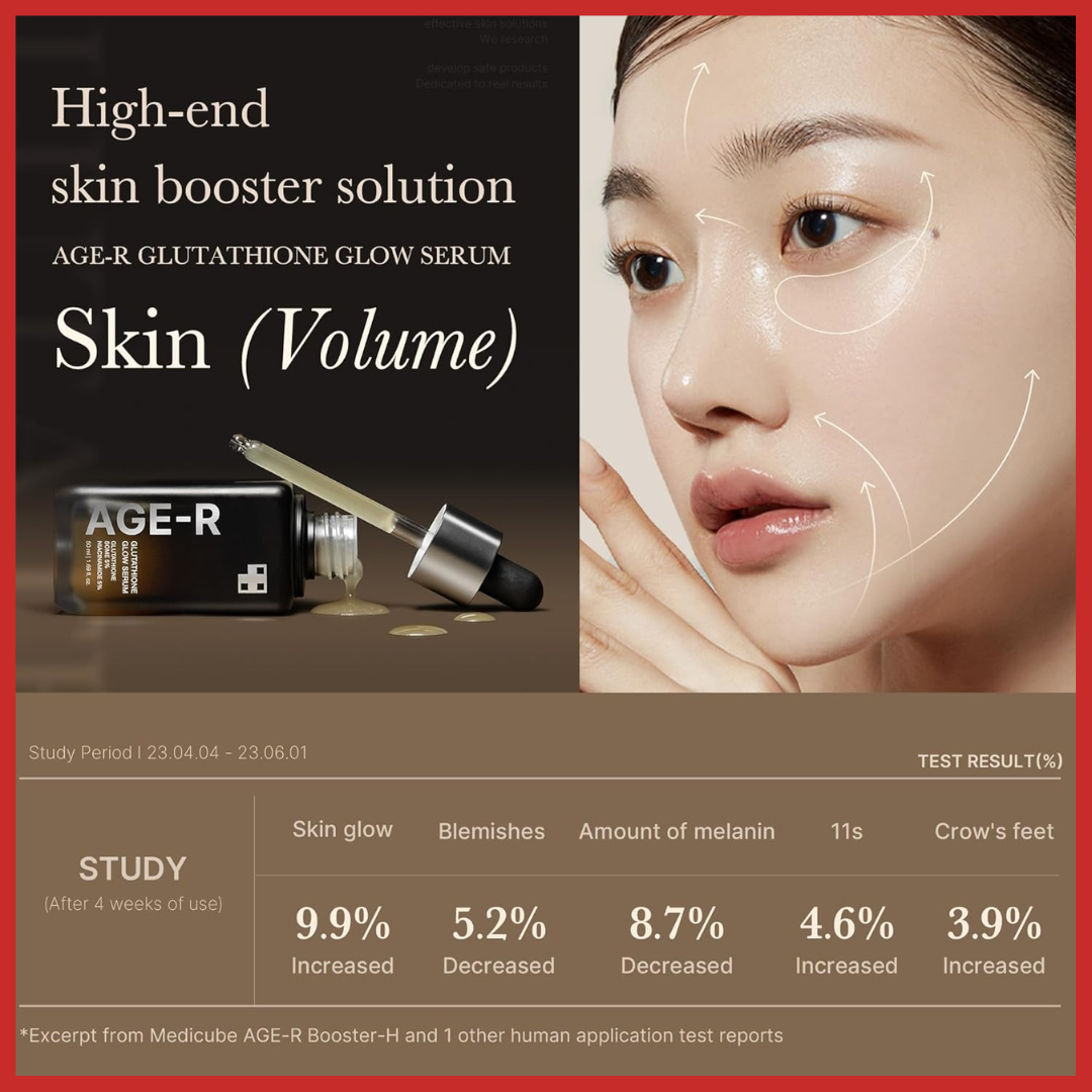 medicube AGE-R Glutathione Glow Serum 30ml (New Version)