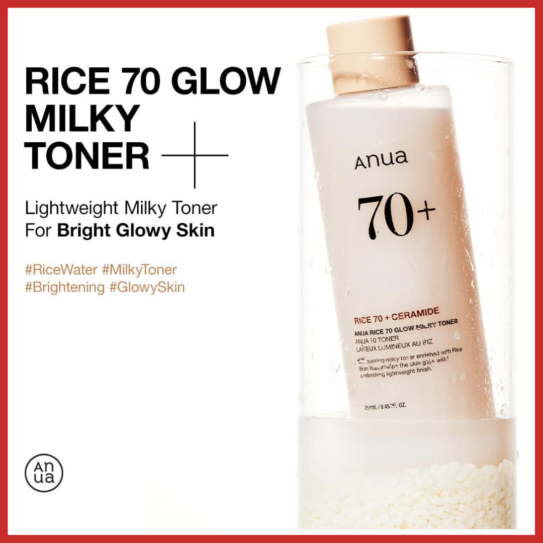 ANUA Rice 70 Glow Milky Toner 250ml
