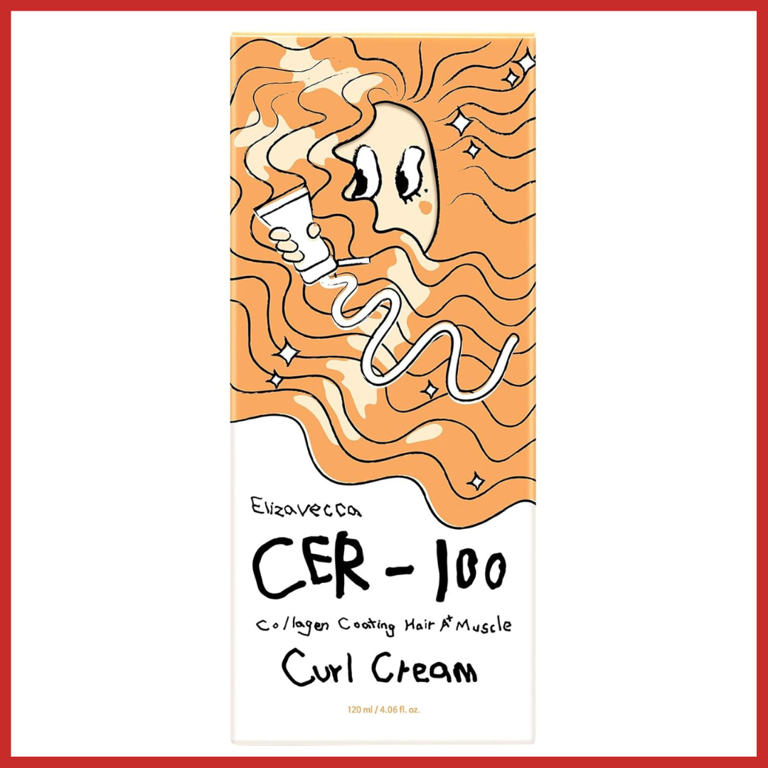 Elizavecca CER-100 Collagen Coating Hair A+ Muscle Curl Cream 120ml