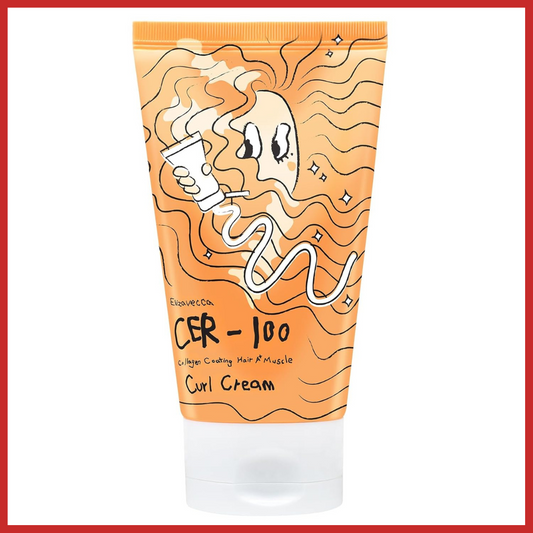 Elizavecca CER-100 Collagen Coating Hair A+ Muscle Curl Cream 120ml