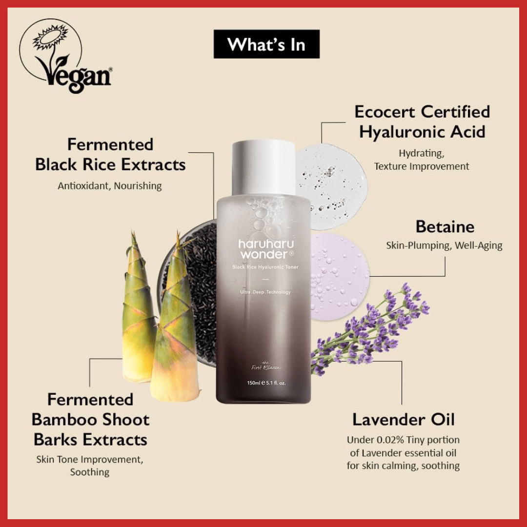 Haruharu WONDER Black Rice Hyaluronic Toner 150ml