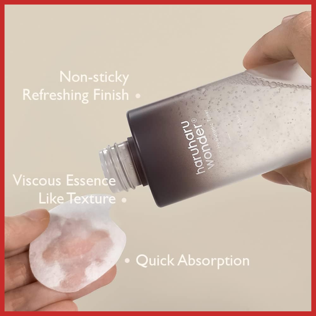 Haruharu WONDER Black Rice Hyaluronic Toner for Sensitive Skin 150ml