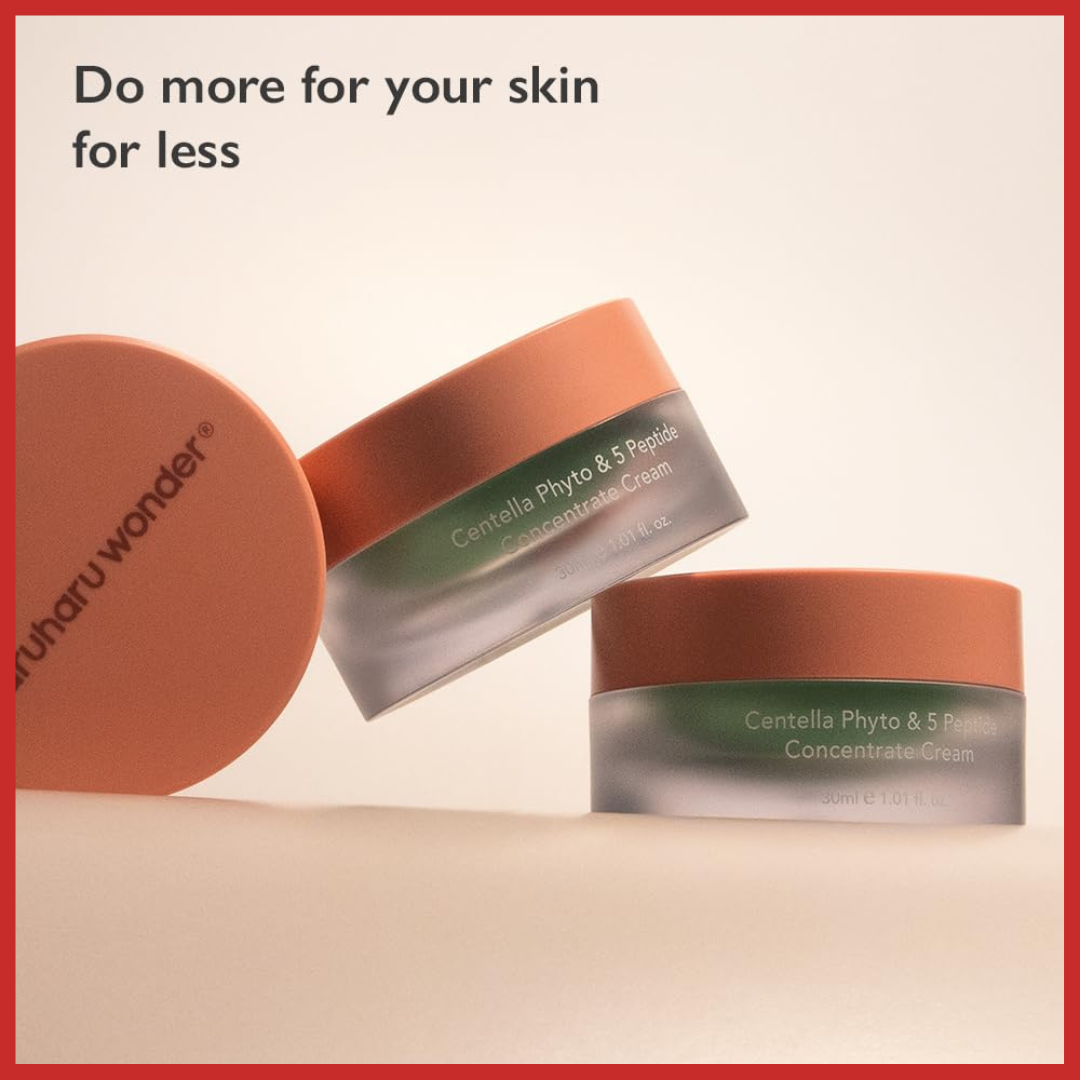 Haruharu WONDER Centella Phyto & 5 Peptide Concentrate Cream 30ml