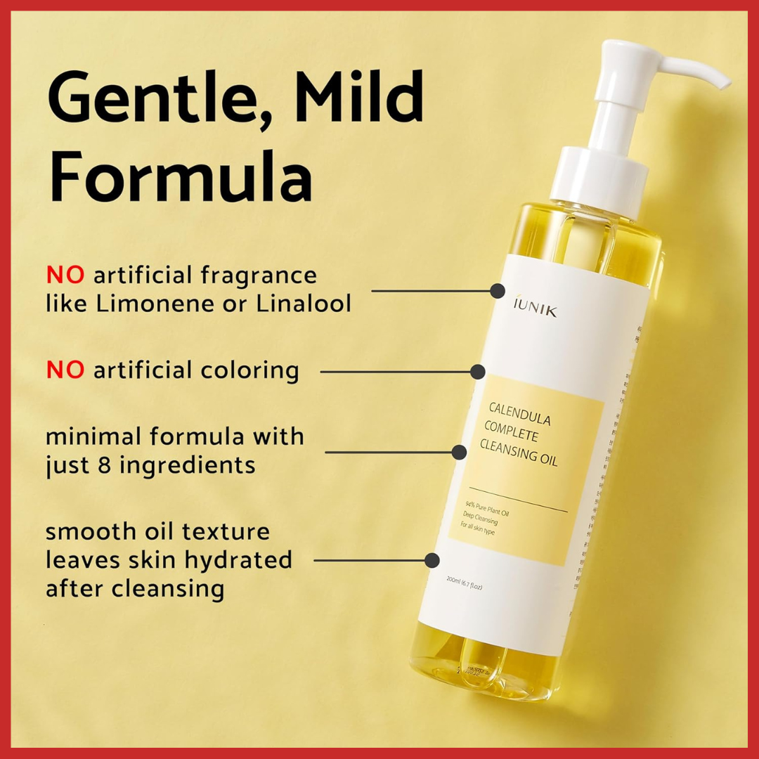 iUNIK Calendula Complete Cleansing Oil 200ml