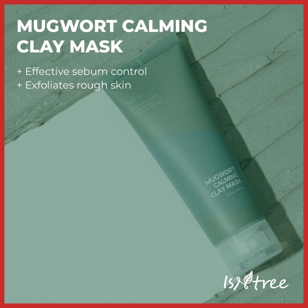 ISNTREE Mugwort Calming Clay Mask 100ml