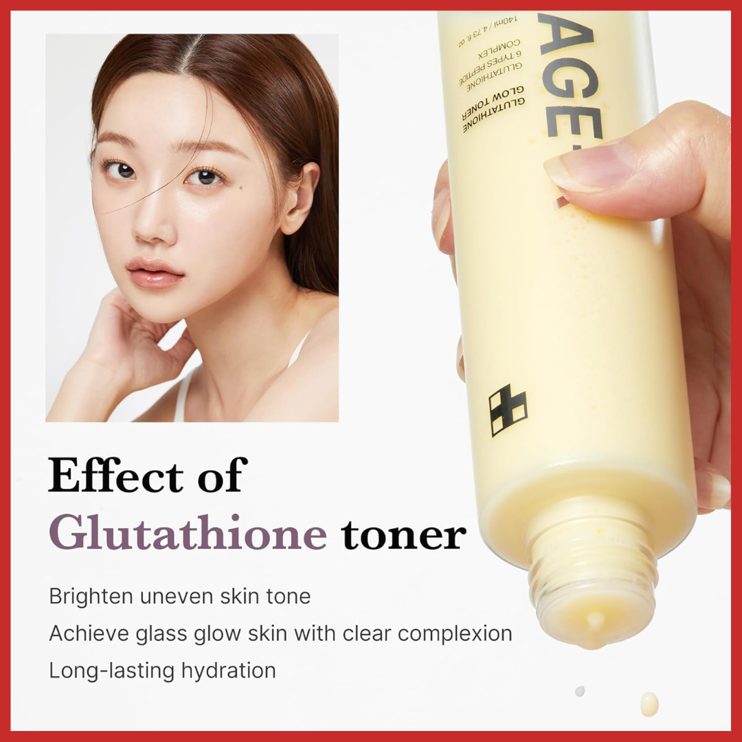 medicube AGE-R Glutathione Glow Toner 140ml