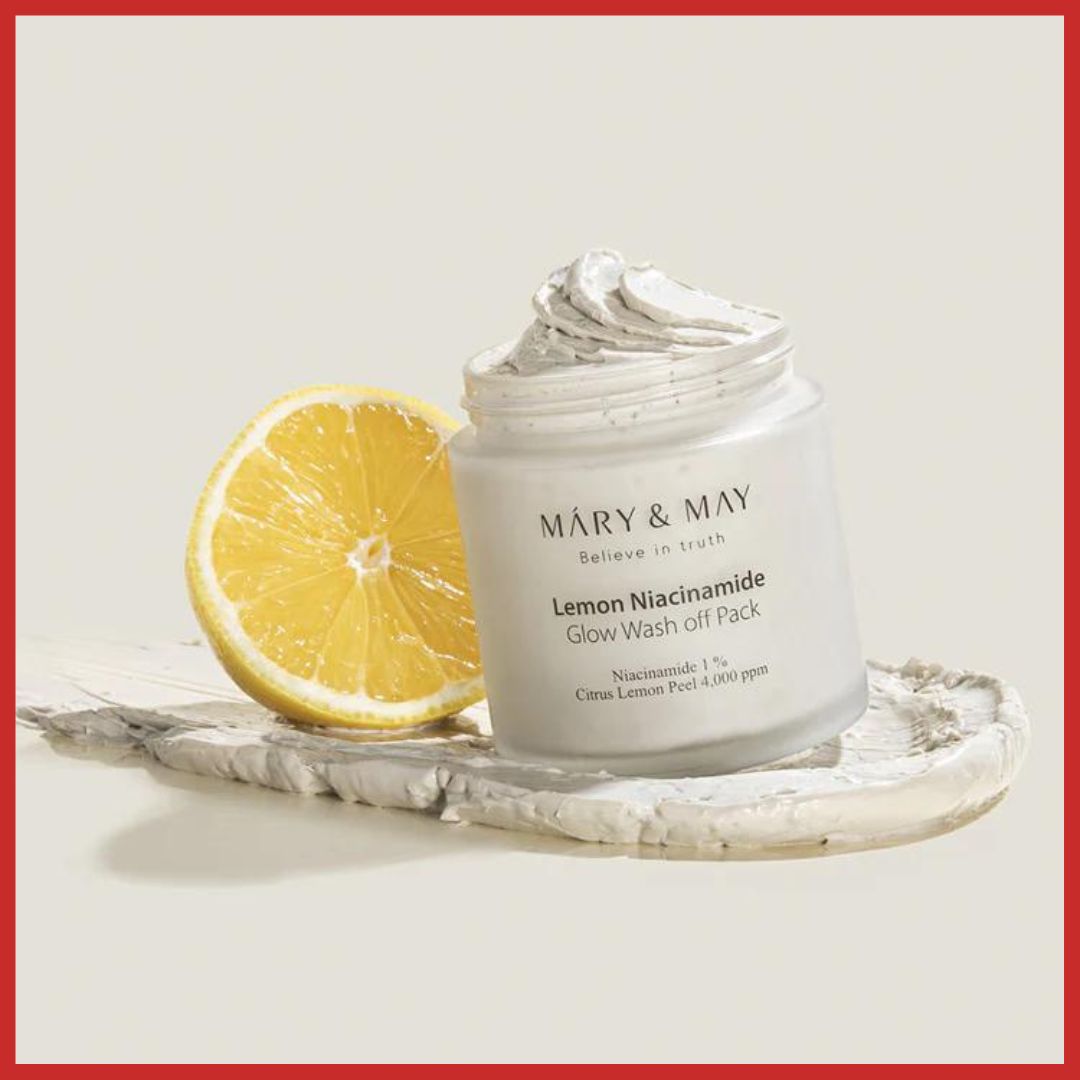 Mary&May Lemon Niacinamide Glow Wash Off Pack 125g