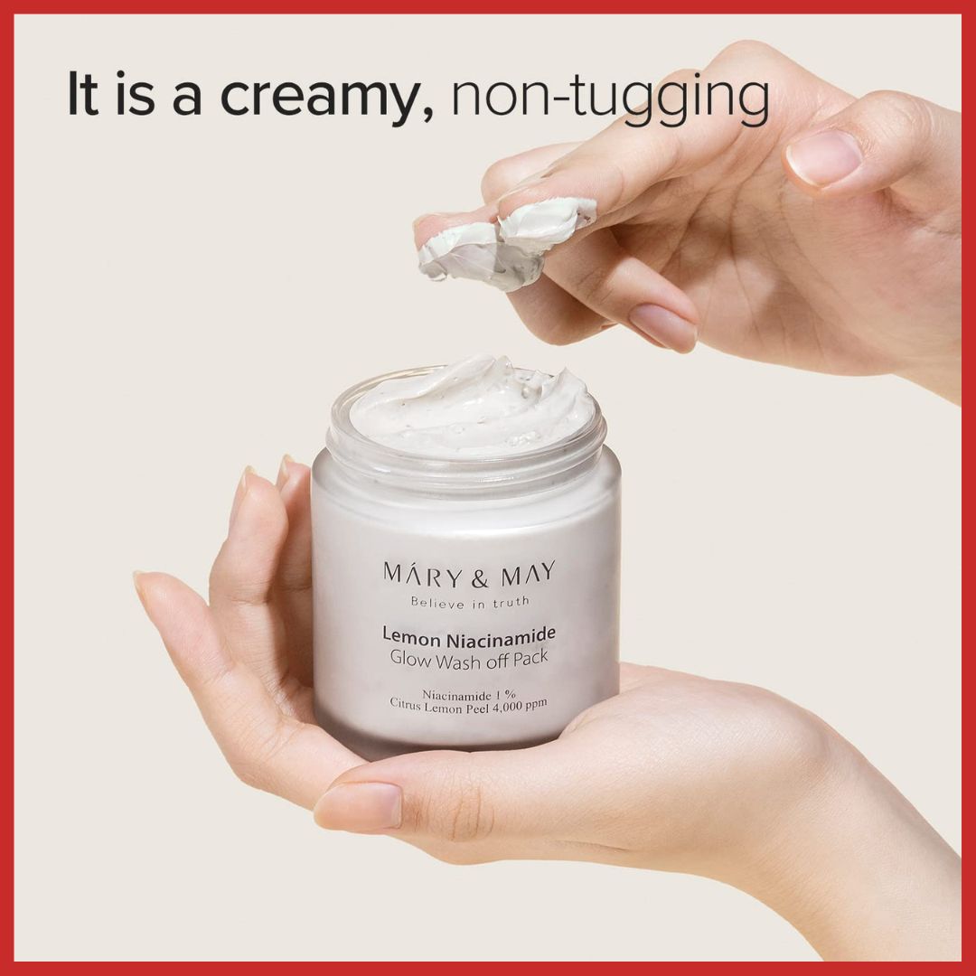 Mary&May Lemon Niacinamide Glow Wash Off Pack 125g