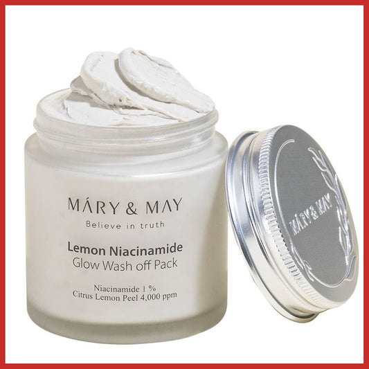 Mary&May Lemon Niacinamide Glow Wash Off Pack 125g