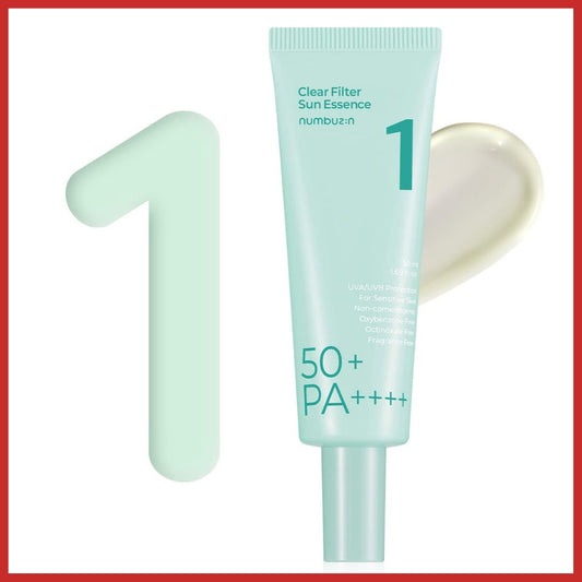 numbuzin No.1 Clear Filter Sun Essence 50ml SPF50+