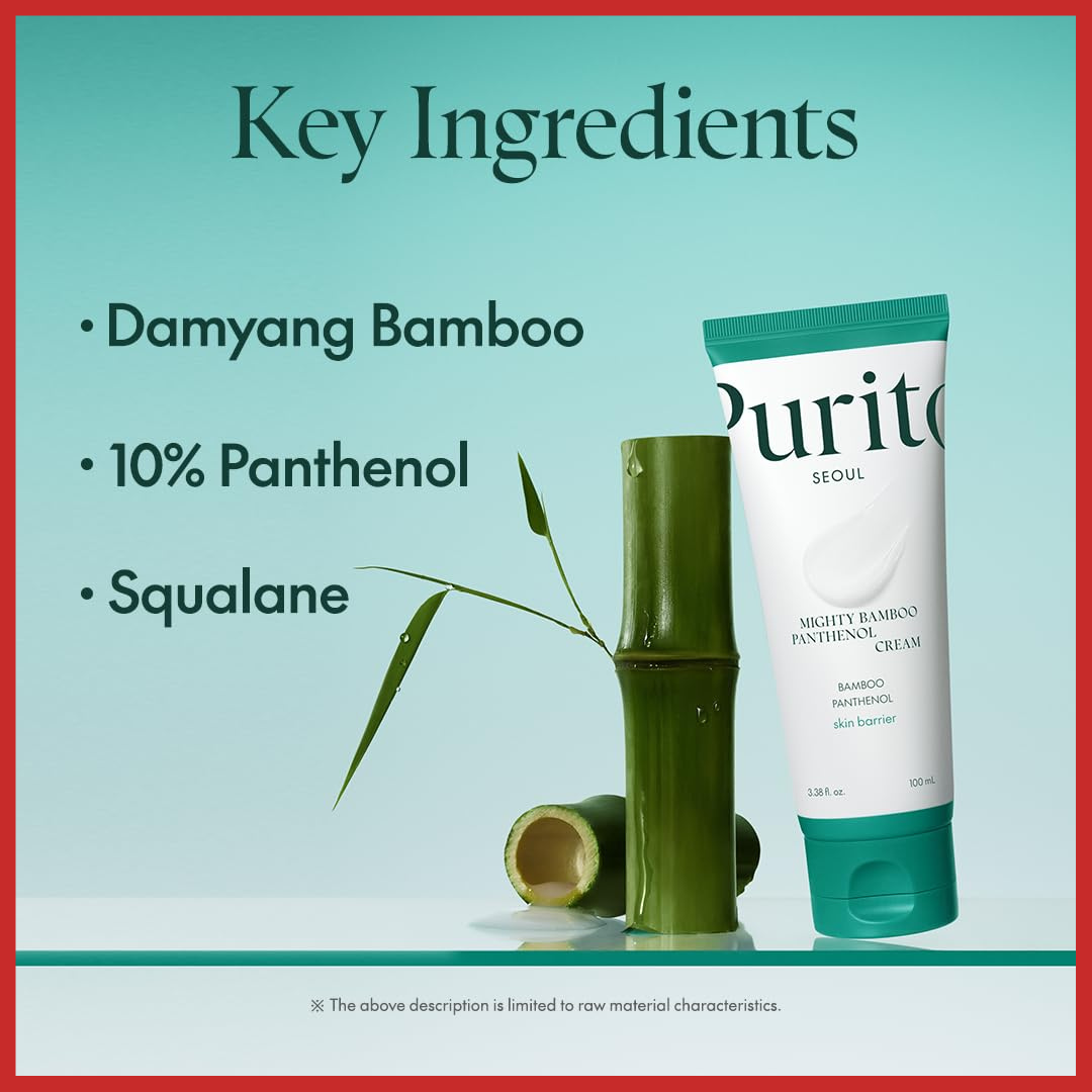PURITO Mighty Bamboo Panthenol Cream 100ml