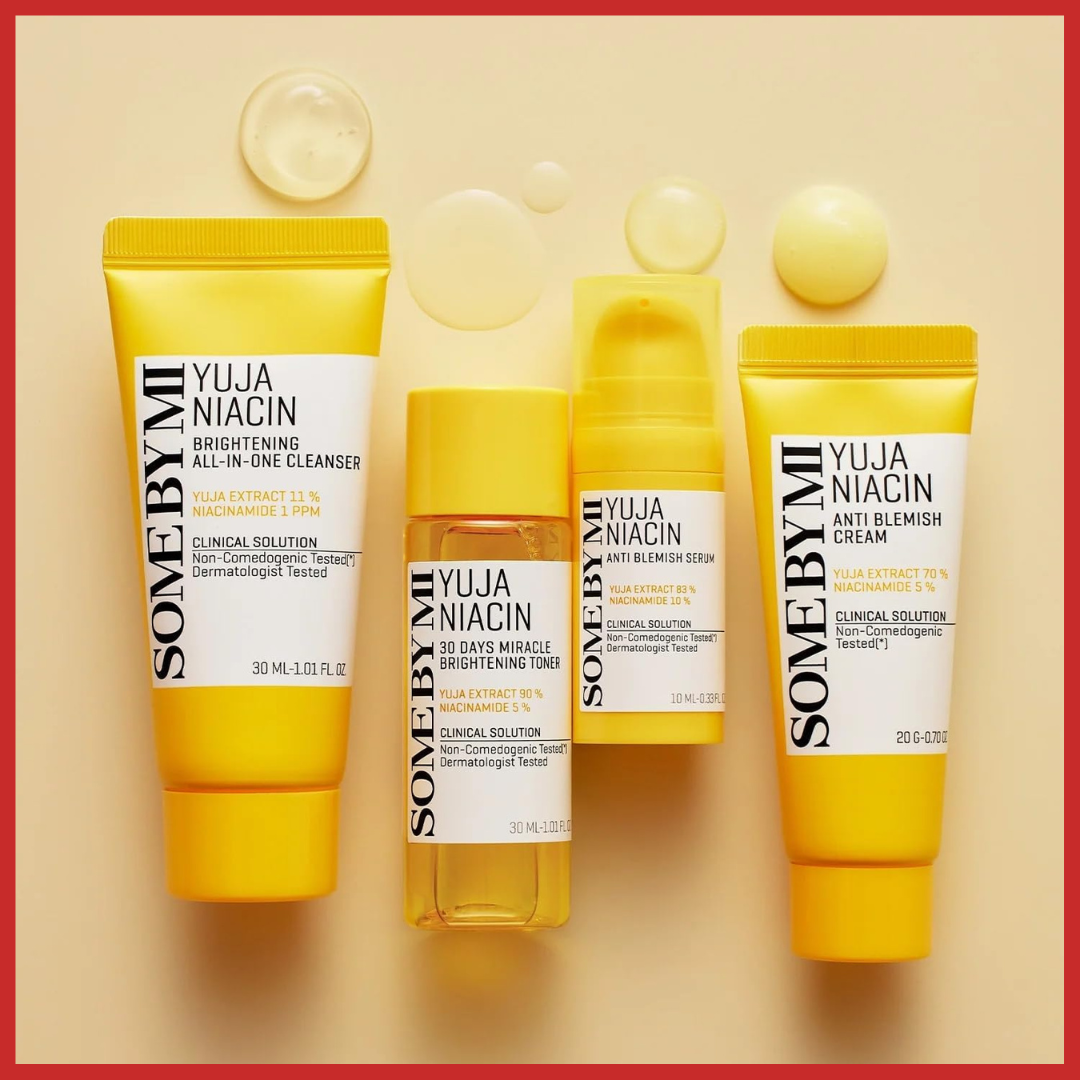 SOME BY MI Yuja Niacin 30 Days Anti Blemish Starter Kit (04 PCS)
