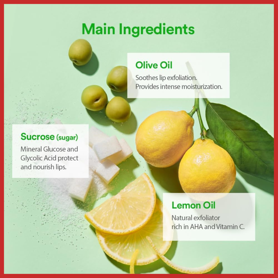 TOCOBO Lemon Sugar Scrub Lip Mask 20ml