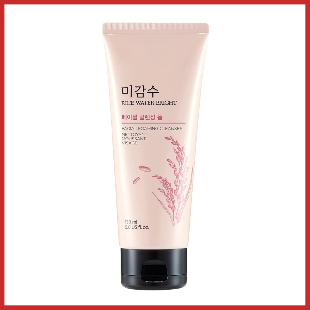 The Face Shop Rice Water Bright Facial Foaming Cleanser 150ml