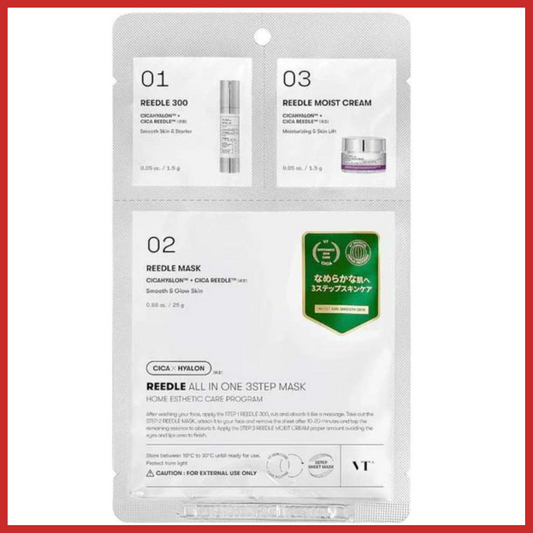 VT Cosmetics Reedle Shot All In One 3 Step Mask