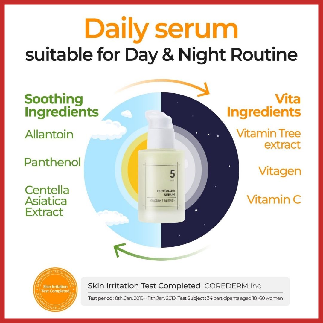 numbuzin No. 5 Goodbye Blemish Serum 50ml