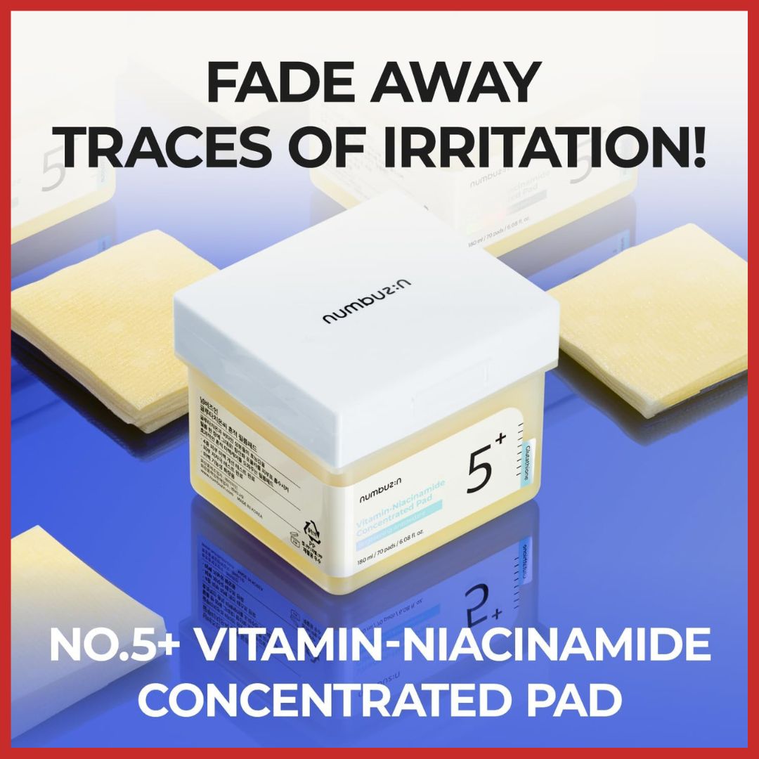 numbuzin No.5 Vitamin-Niacinamide Concentrated Pad 180ml (70Pads)