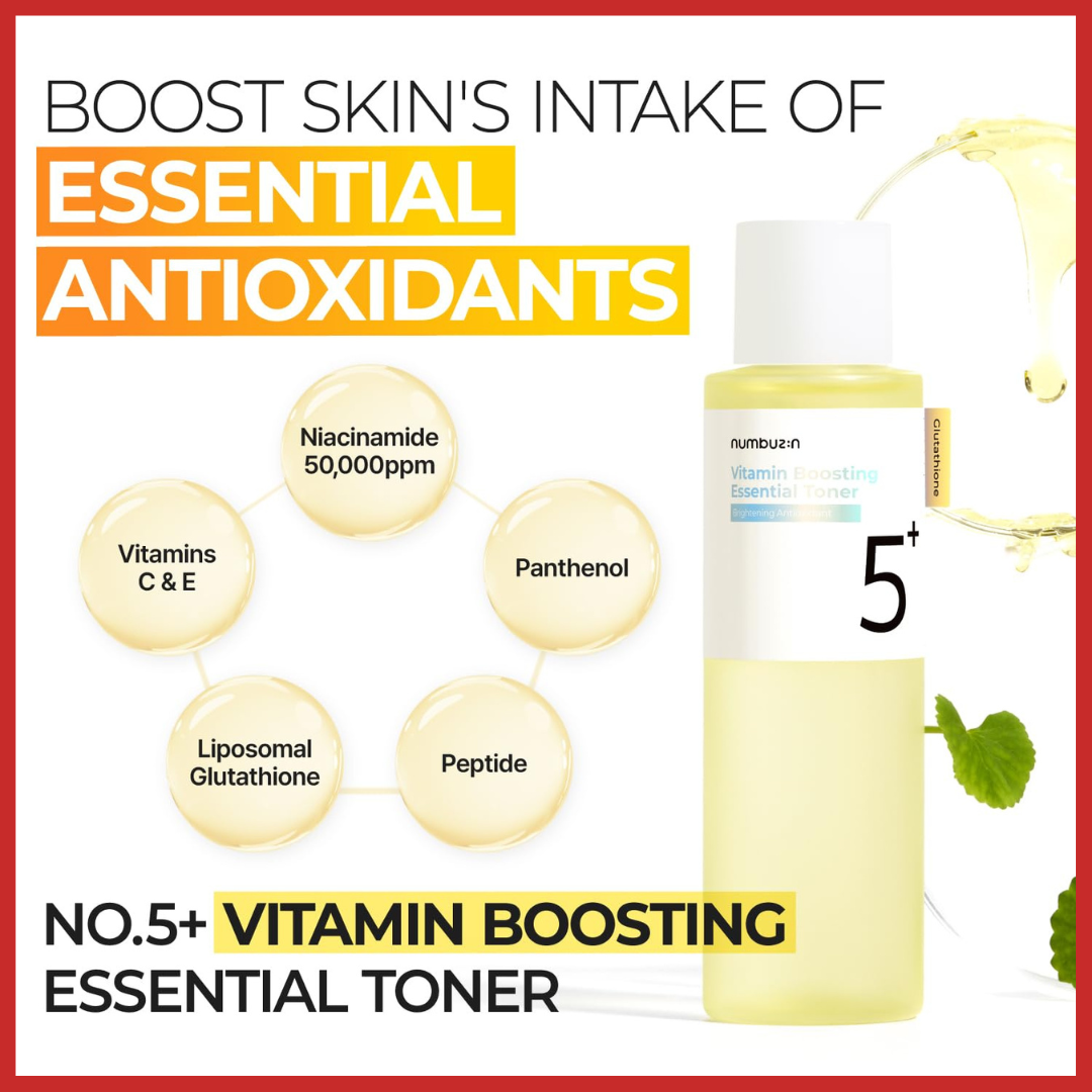 numbuzin No.5 Vitamin Boosting Essential Toner 200ml